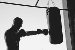 How to hang a punching bag in an apartment