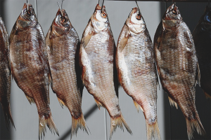 How to dry fish