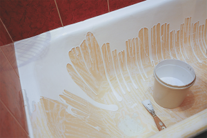 How to restore bath enamel