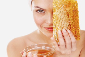 Hair masks with honey