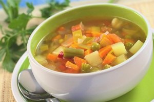 How to make diet vegetable soup