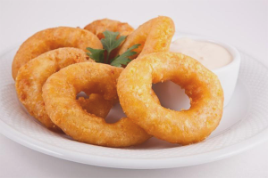 How to make squid rings in batter