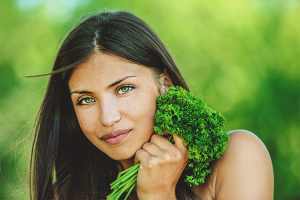 Parsley face masks