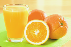 Freshly squeezed orange juice