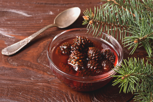 Pine cone jam