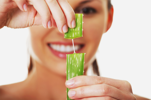 Aloe juice for face skin