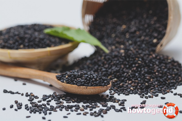 The harm of black sesame seeds