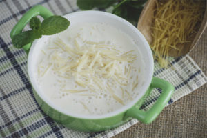 How to Make Milk Vermicelli Soup