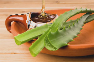 Aloe with cough honey