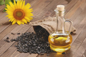 Sunflower face oil