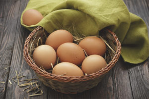 Breastfeeding eggs