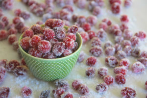 How to make cranberries in sugar