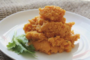 Sweet potato puree